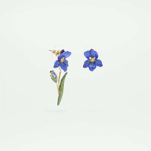 北京仓｜Les Nereides-Siberian Iris-鸢尾花 不对称 耳环［法国设计师］ 商品图3