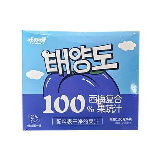 咔贝啰 100%西梅复合果蔬汁 100g*6/盒 商品图0