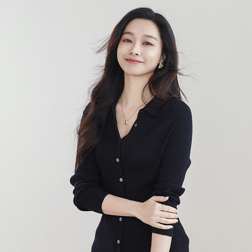 火桐hooton 轻启秋日 羊毛针织POLO衫G100 商品图6