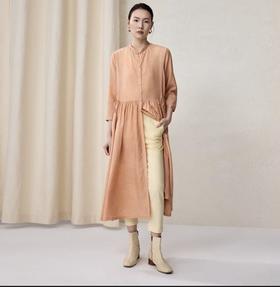 EXCEPTION例外抽绳收腰连衣裙