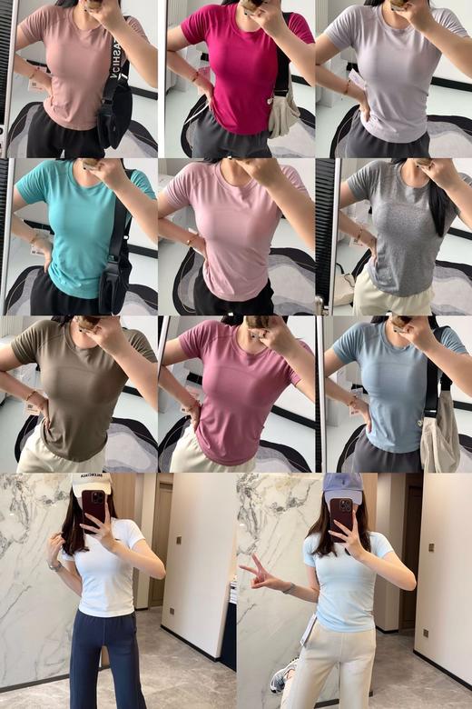 新款！官网💰550！【lu家热门款Swiftly速干长袖/短袖、最新款华夫格小V领、露背罗纹长袖】5款！贸易公司渠道，du家正版面料❗️专柜随意对比无压力❗️标牌齐全！ 超多颜色可选！ 商品图9