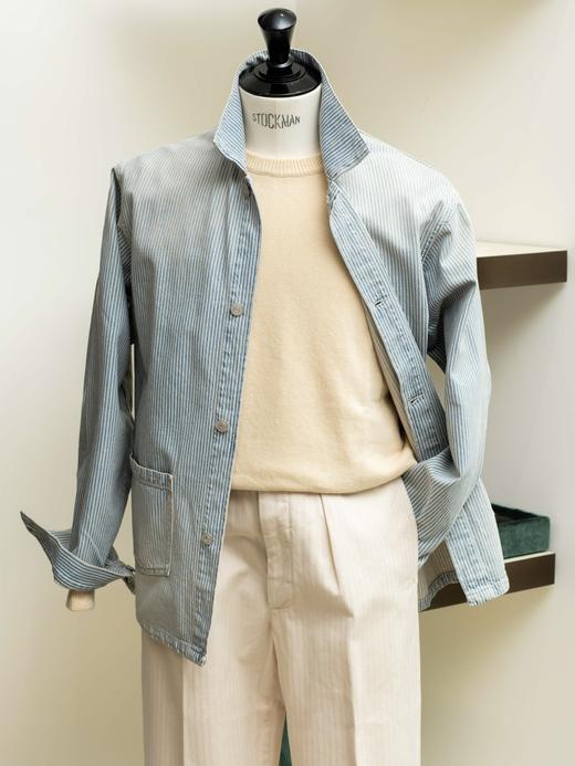 Fortela 铁道纹工装夹克 商品图7