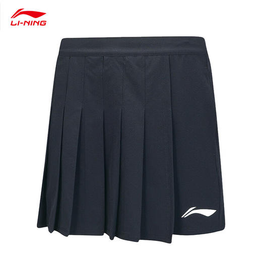 2025款李宁羽毛球服春夏新款女子裙裤全英赛吸汗透气速干比赛ASKV014 裤裙 商品图2