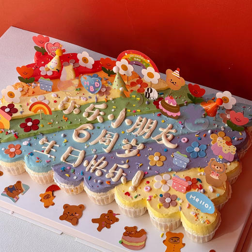 主题派对纸杯蛋糕组（接受定制） 商品图0