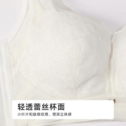 都市丽人凉感WISECOOLB杯常规内衣薄蕾丝无钢圈常规文胸LBH2B5 商品图4
