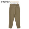 oldcolour简约休闲裤春季新款通勤气质直筒长款西装裤女P11073106 商品缩略图3