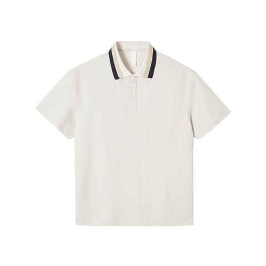 墨麦客男装2024夏季新款凉感撞色翻领polo衫速干防晒短袖T恤男潮 商品图4