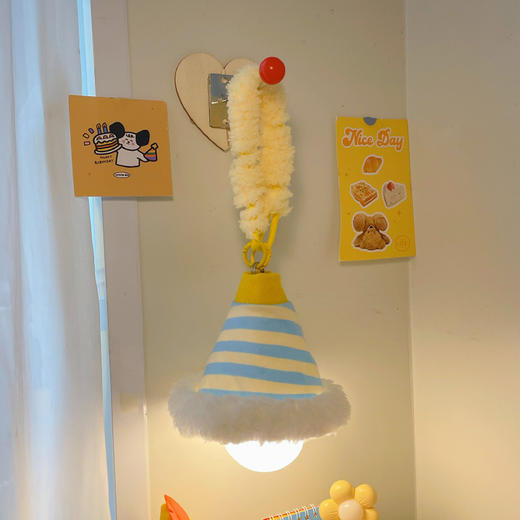 【打造宿舍浪漫氛围！床头挂壁小夜灯】卧室睡眠伴睡可爱房间装饰夜间卧室床头悬挂氛围吊灯。ry 商品图2