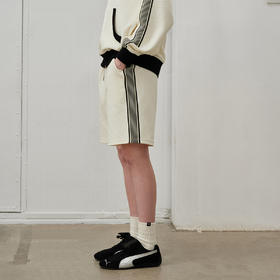 714street国潮织带卫裤短裤男2025夏季新款复古运动裤宽松休闲裤