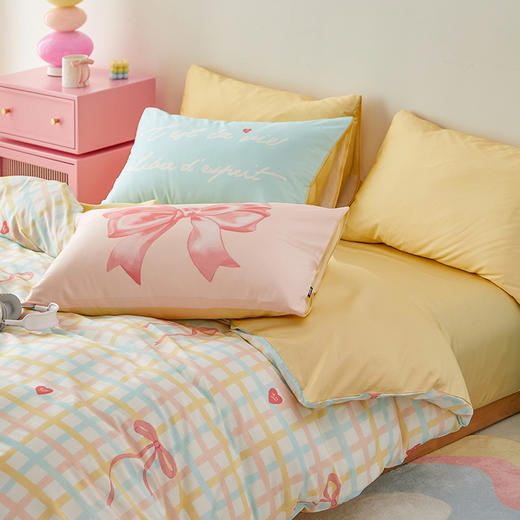 多喜爱 全棉卡通印花 四件套 织梦甜心 商品图1