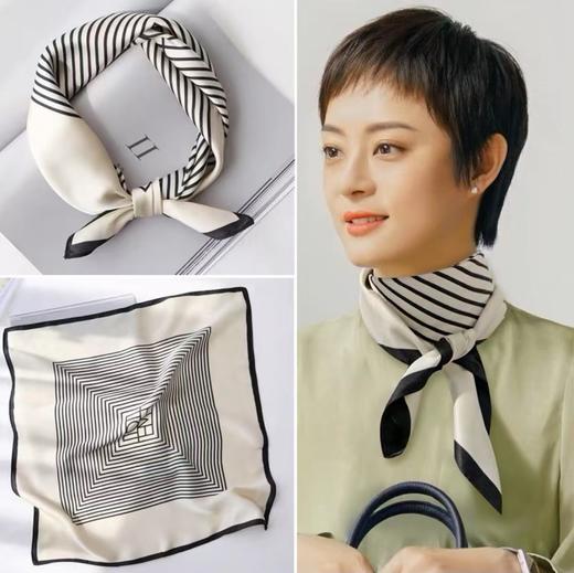 12姆米桑蚕丝丝巾 多用途百搭方巾 商品图6