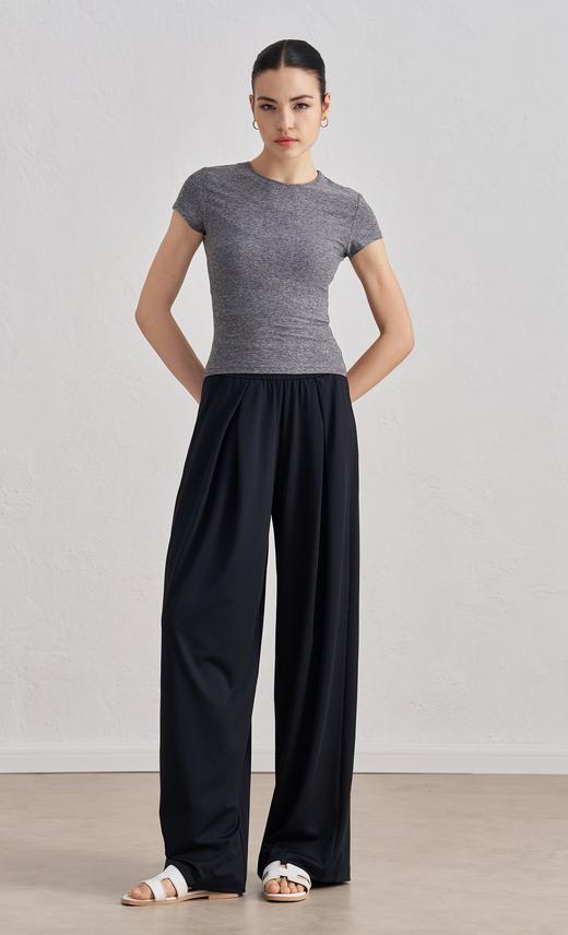 【商品专供】收腰透气短袖瑜伽上衣 商品图4