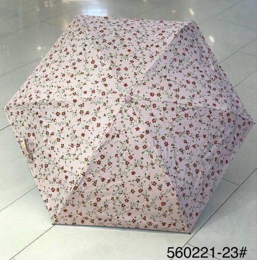 优品堂『伴夏』五折黑胶遮阳伞 商品图5