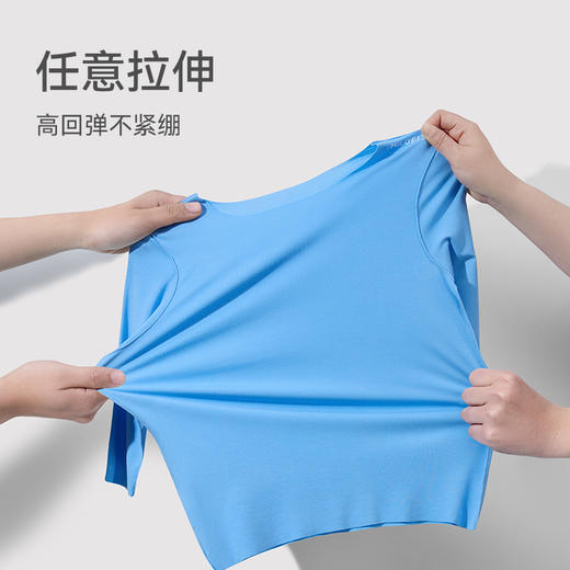 *【清仓特价】米乐鱼无感雪缎吸汗透气儿童睡衣套装 商品图3