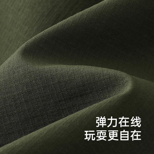 英氏儿童裤子夏季透气休闲男童中裤中大童运动休闲裤2025新款裤子 商品图1