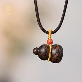 福禄·葫芦丨天然文莱沉香吊坠 沉水级 3.6克 SP10770