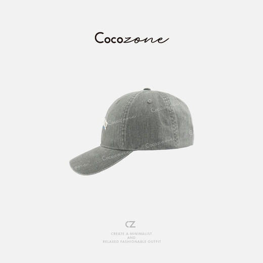 COCO ZONE 100棉新款字母刺绣百搭休闲棒球帽CD2A0105 商品图0