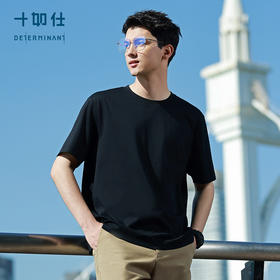 十如仕Visdry汗无痕圆领休闲时尚男士短袖T夏季速干高档T-T12-02