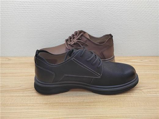 豪行12351601真皮牛皮时尚休闲男鞋单鞋皮鞋 商品图2