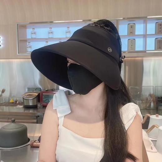 【环绕式防晒遮阳帽】百搭显脸小 夏季时尚休闲空顶渔夫帽 冰丝大檐帽子 商品图14