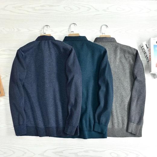 【 复古休闲！轻奢时尚！】P*A*A（普拉达）春季自留款，针织衫毛衣假两件！小胸标LOGO徽章！弹力衣身，做工精良！ 商品图8