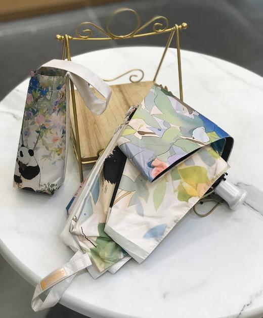 优品堂『芳华』五折黑胶遮阳伞 商品图6