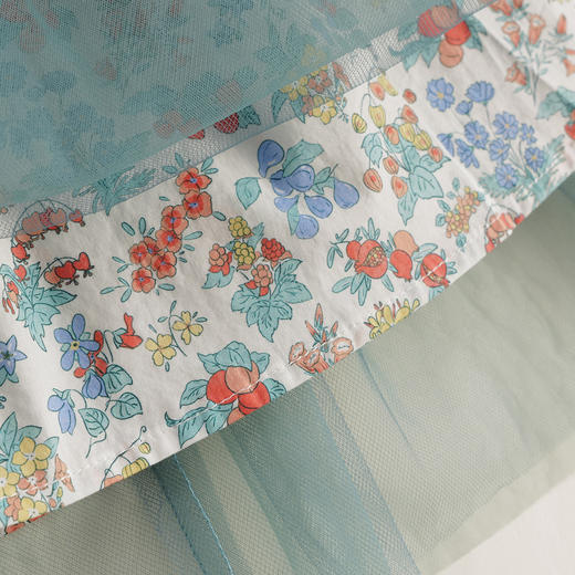 【马克珍妮 芦芙】新款夏装 女童网纱蝴蝶结吊带连衣裙230956 商品图4