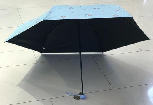 优品堂『伴夏』五折黑胶遮阳伞 商品图4