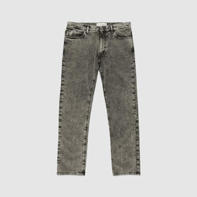 PHILIPPE MODEL 男士徽标贴片棉质休闲牛仔裤 灰色 PLFU DED0 22