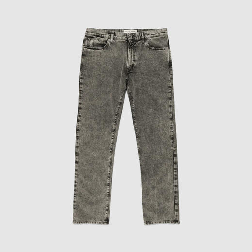 PHILIPPE MODEL 男士徽标贴片棉质休闲牛仔裤 灰色 PLFU DED0 22 商品图0