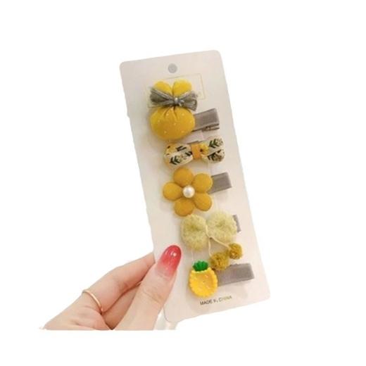 女宝宝发夹不伤发婴幼儿全包布碎发卡可爱发饰儿童刘海汗毛夹头饰 商品图4