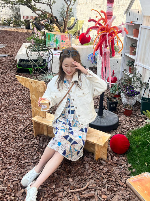 新年折扣 2502315   白色牛仔外套 弹力外套 商品图11