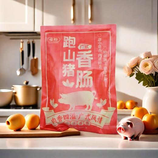 雪肠跑山猪香肠（广式）500克/袋 商品图0