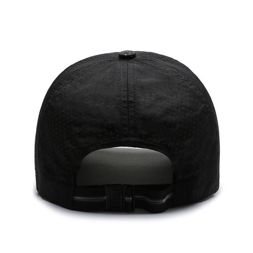 夏季速干棒球帽男士网眼透气遮阳帽三明治帽檐鸭舌帽反光帽子批发 商品图2