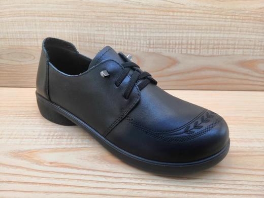 豪行女单鞋新款22394622牛皮舒适中老年皮鞋 商品图1