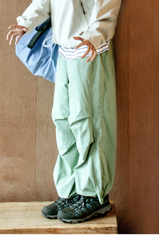 【高端团-特价福利专场】-ACMEITEM爱棵米 休闲长裤/伞兵裤/针织长裤合集，时尚搭配，春季出行必备 商品图2