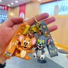 新款猫和老鼠钥匙扣跨境礼物汽车书包挂件网红爆款公仔钥匙链批发 商品缩略图0