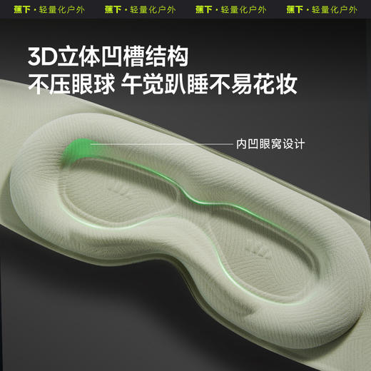 【特渠专享】蕉下重力按摩眼罩LC613 商品图3