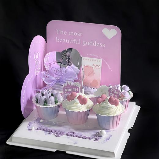 女神节心动纸杯蛋糕 | 烤爱 商品图1
