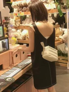 高美高原创小众设计单肩斜跨通勤小方包