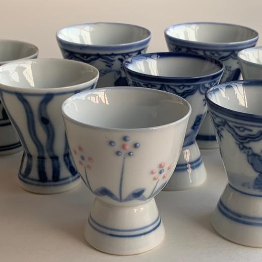 日本中古斗笠酒杯 商品图2