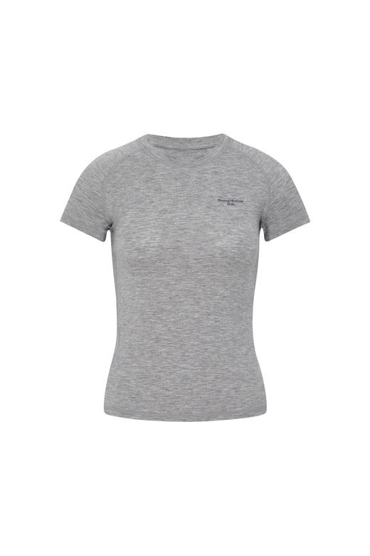 oneup羊毛天丝插肩短袖T恤 商品图6