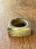 提油黑沁白玉马鞍戒，顺丰包邮 商品缩略图8