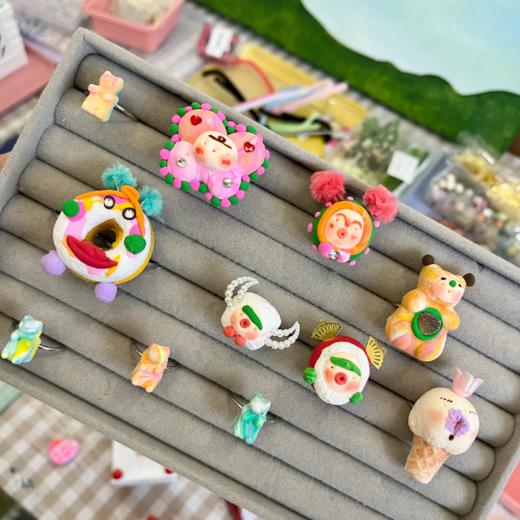 【读者生活艺术岛】DIY黏土戒指及戒指盒 商品图0