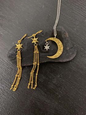 momoko｜Shooting Star Earrings [耳环 2色可选]