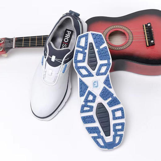 2025新款正品FootJoy高尔夫球鞋男士FJ新款男鞋Fuel轻量舒适透气无钉运动鞋，真皮材质 尺码39-40-40.5-41-42-42.5-43-44-45 商品图4