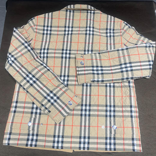 BURBERRY 巴宝莉 男士双面两用棉服 卡其色 8095028 B8626 商品图3
