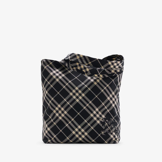 BURBERRY 巴宝莉 男士马术骑士徽标格纹手提包 格子 8097720 C1343 商品图0