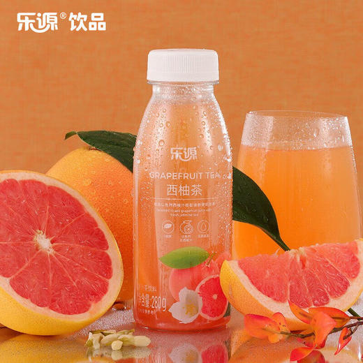乐源西柚茶饮料280ml*8瓶 商品图0