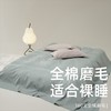 高端100支新疆长绒棉磨毛床单单件全棉加厚纯棉被单枕套三件套冬 商品缩略图0